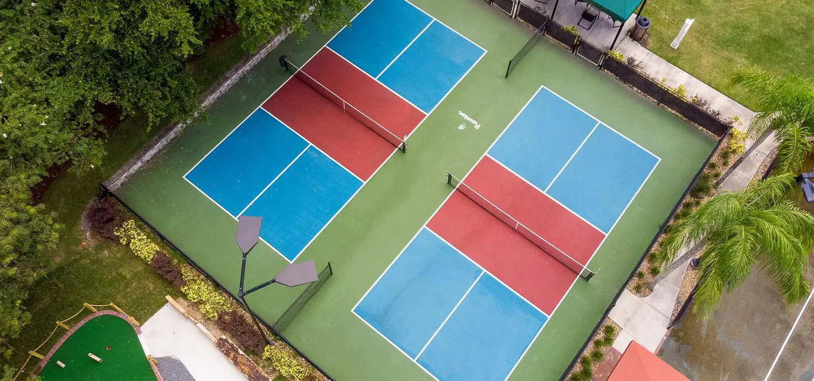 Sơn sân pickleball cụm 2 sân ở Đồng Nai 2026